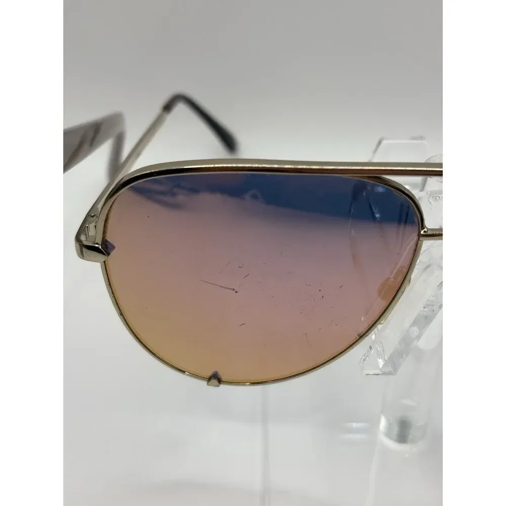 Quay Australia Sunglasses Bundle Cat Eye Oversized Gold Aviator Women